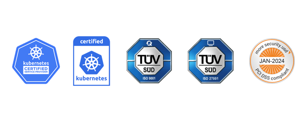 Zertifikate Kubernetes  TUV  PCI DDS